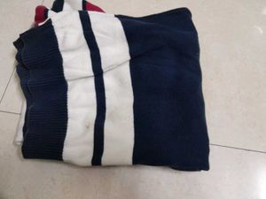 Sweater Striped Navy Blue