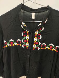 Black Flur Top ❤️