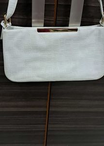 White Handbag