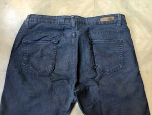 Denim Damaged Jeans for Women