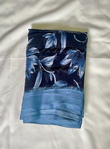 Floral Blue Dupatta