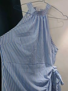 Halter Blue Dress