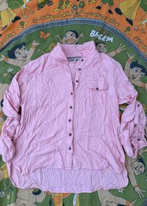 Pink Casual Shirt
