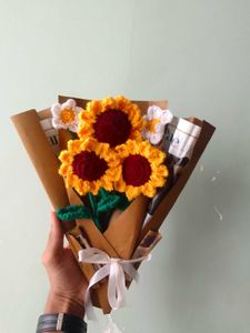 Crochet Sunflowers!