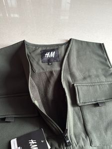 Mens riding &amp; hiking sleeveless four pock