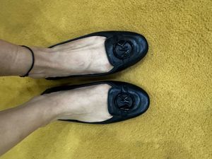 Michael Kors Black Ballet Flats