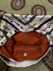 Hobo Ethnic beaded And Tie Dye Bag