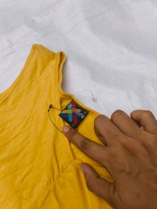 Yellow Tank Top