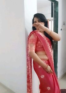 Elegant Pink Floral Saree