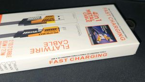 Brand New 4-in-1 Metal Charging Cable