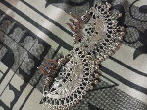 Trishul Pendant Earrings