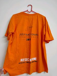 Orange Graphic Tee