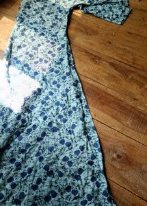 Floral Print Kurta