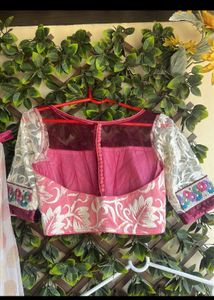 Wine Color Lehenga Choli Set