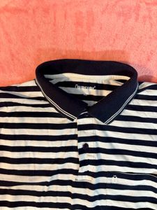 Striped Polo T-Shirt