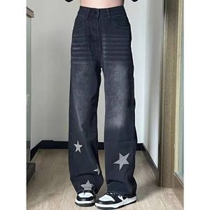 Y2k Faded Black Baggy Jeans