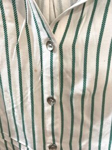 Striped Button-Up Shirt