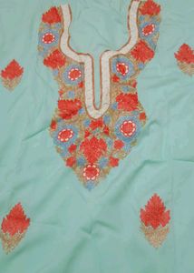 👗 Embroidered Kashmiri Dress Material – Brand New
