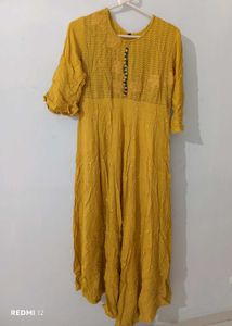 Elegant Yellow Kurta