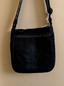 Denim Crossbody Bag