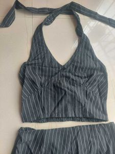 Tokyo talkies Striped Co-ord set