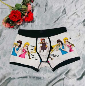 Cartoon Print Boxers