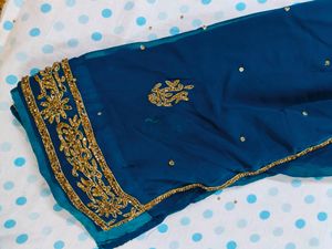 HEAVY DIAMOND WORK GOWN