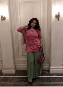 Elegant Pink Kurta Set