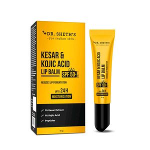 Dr.sheths kesar and kojic acid lip balm