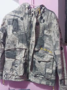 Muddy Army Jacket For Summer And Winter