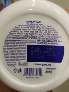 Nivea Soft Skin Cream