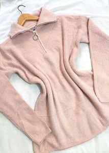 B2G2 🎁 Pinterest Cozy Pink Knit Sweater C