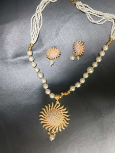 Necklace With Earrings