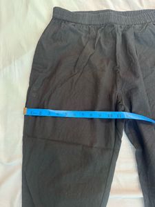 Black Ethnic Cotton Pants