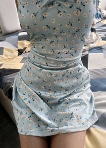 Floral Print Mini Dress