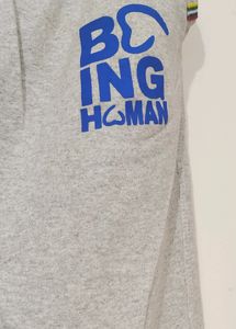 Being Human Men Active Wear Trouser (Grey)
