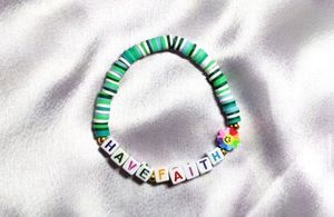 Colorful Custom name bracelet