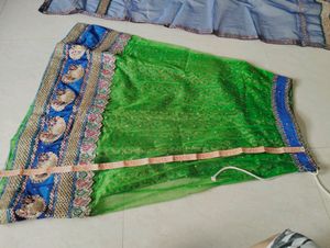 Green Chaniya Choli