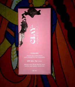 Clay co Sunglaze water gel sunscreen