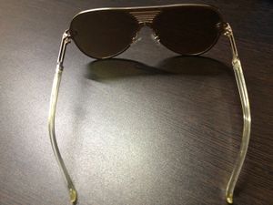 Aldo Blue Lens Aviator Sunglasses