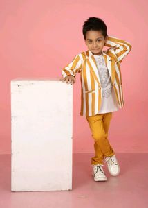 Kids Boys Partywear Three Pieces Suit