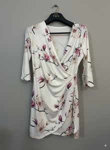 Floral Print Midi Dress