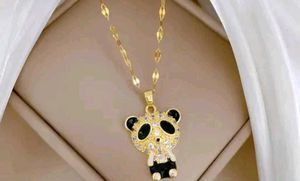 Panda Pendant Necklace