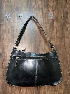 Floral Leather Handbag