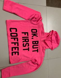 cropped hoodie
