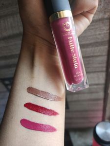 Matt Look Cosmetic Lipstick Shade -20 Chocoholic,18 Forever,07 Magic Maroon Perfect Red Lipstick Perfect Pink Lipstick Tranfer Proof Lipstick Perfect Brown Nude Lipstick