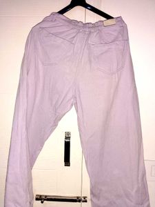 Lavender Wide Leg Jeans