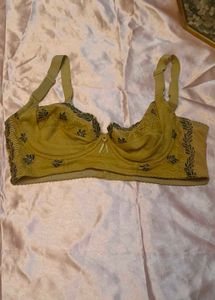 Elegant Embroidered Bra