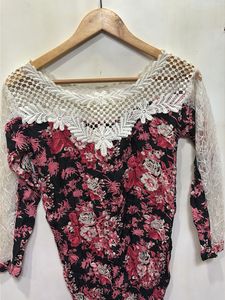 Floral Lace Top