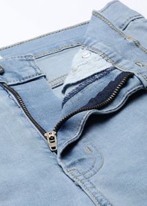 Light Wash High-Waisted Jeans